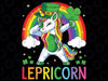 Lepricorn Unicorn St Patricks Day T-Shirt Kids Girls Lucky Png, Lepricorn Unicorn Png, St Patricks Day Png, Lucky Png, Digital Download