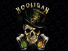 Hooligan Skull Beer Irish Png, Happy Patrick's Day Funny