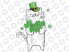 Cat Leprechaun Cat Lover Shamrock St Patrick's Day Png, Cat Lover Shamrock St Patrick's Day Png, St. Catrick's Day Png, Patrick's Day Design