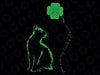 St Patricks Day Cat Svg, My Lucky Charm Kitty Kitten Cats Svg, Lucky Black Cat Green Shamrock, Lucky Patricks Day, Instant Download