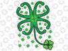 Shamrock Nurse St Patricks Day Stethoscope Heartbeat Clover Svg, Shamrock Stethoscope, St. Patrick's Day Medical SVG, Digital Dowbload