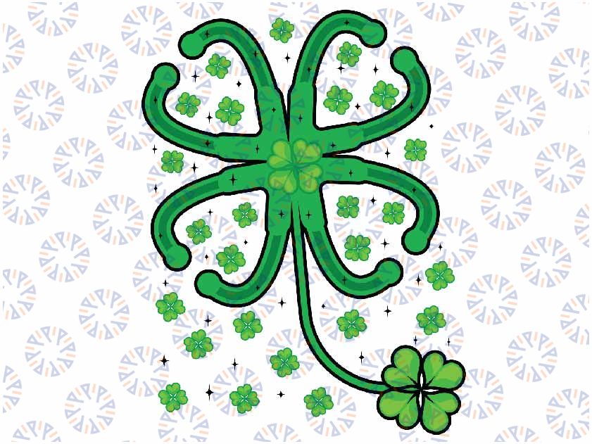 Shamrock Nurse St Patricks Day Stethoscope Heartbeat Clover Svg, Shamrock Stethoscope, St. Patrick's Day Medical SVG, Digital Dowbload