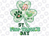 St Paw-trick's Day Irish Shamrock Dog Lover St Patrick's Day Svg, Clover Svg, Shamrock Svg, St Paw-trick's Day, Digital Download