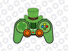 Video Game Gaming St Patricks Day Gamer Boys St. Patty's Day svg png Cricut Sublimation Digital Download