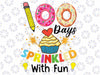 100 Days Sprinkled With Fun 100th Day Of School Svg, 100 Days of School Svg, Digital download