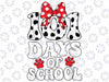 100 Days Of School Dalmatian Dog 100 Days Smarter Boys Girls Png, Love School Png, 100th Days of School Png, Digital Download