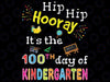 100 Days Of School Gifts For Kids Boys Kindergarten Teacher Png, Love School Png, 100th Days of School Png, Digital Download