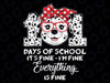 100th Day Of School Teacher Student Kids 100 Days of School Png, Love School Png, 100th Days of School Png, Digital Download