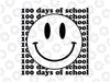 Teacher Svg Png, Happy 100 Days Of School Svg, Smile 100 Magical Days Svg, 100th Day Of School Celebration, Girls 100 Days Of School Svg