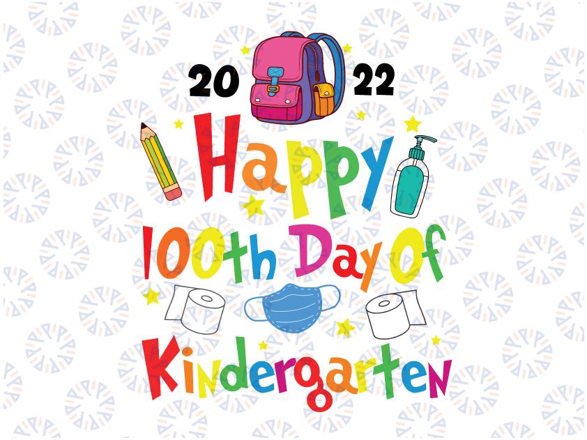 100 Days Of Kindergarten School Svg, 100 Days of School Svg, Heart, 100th Day, Girl Design, Cute, Teacher, Gift Students Teachers Kids Svg Png