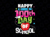 100 Days of School Svg, 100th Day Svg, Kids Shirt Design, Teacher Cut Files, Pencil Clipart, Svg Silhouette, Cricut