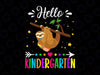 Hello Kindergarten PNG, Back To School Sloth Teachers Students Kindergarten Png, First Day School Png