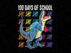 100th day of school Png, 100 days Png, t-rex Png, dinosaur Png, 100 days of school, Teacher Png Designs