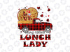 Gnome Vintage Truck Love Being Lunch Lady PNG, Valentines Day Png, Happy Valentines Png, Plaid Red Truck PNG SUBLIMATION