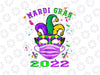 Mask and Face Mask-Funny Mardi Gras 2022 PNG, Funny Mardi Gras Carnival Lover Png, New Orleans Beads Parade Birthday Gift Tshirt, Fleur-de-lis Nola Costume Party Png