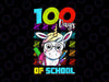 100 Days Of School Png, Unicorn 100 Days Smarter PNG, Unicorn Png, School Png Girl, Unicorn Face Sublimation