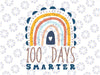 Kids 100 Days Smarter Svg, 100th Day of School Svg png, 100 Days of School SVG, 100th Day of School Svg png , Silhouette, Cricut, Cut File