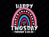 February 22nd 2022 2-22-22 Happy Twosday Tuesday 22 February svg png Happy Twosday svg, Funny 2/22/22, Tuesday 2-22-22, February, Cut File