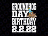 Fun Groundhog Day Birthday 2.2.22 Png, Party February 2nd 2022 Png, Groundhog Day, I Freaking Love Groundhogs Sublimation