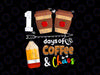 100 Days Of Coffee & Chaos PNG, 100th Day School Teacher Png, Funny Teacher 100th Day of School Shirt, Coffee, School Png