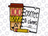 100 Days Of Coffee & Chaos PNG, Teachers 100th Day Of School Png,  100th Day of School Png File, Teacher Design, Funny Saying Png