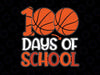 100th Day Student Boys Girls Basketball Svg, 100 Days Of School Svg, B100th Day Of School SVG, 100 Days svg, School svg, Basketball svg, Kids