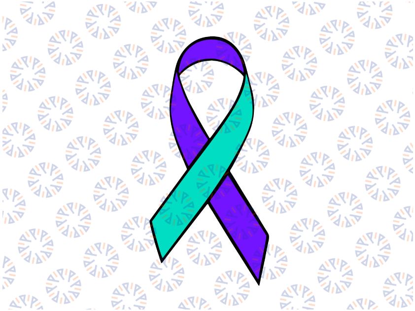 Suicide Ribbon, Suicide Loss Ribbon, Feather SVG, Suicide Loss awareness SVG, Suicide Loss Ribbon SVG, You Matter svg, Suicide Ribbon