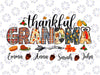 Custom Thankful Grandma Png, Personalized Grandma Fall Png, Grandma Thanksgiving Png, Grandma Fall Thanksgiving