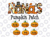 Personalized Nana Pumpkin Patch Png, Mimi Nana Gigi Grandma Custom Kidnames Png, Custom Grandma Nana Mimi Autumn, Grandma png with Grandkids Names, Fall Mimi Png