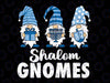 Shalom Gnomes Menorah Dreidel Chanukah Jewish Happy Hanukkah svg png, Shalom Gnomes svg, Menorah Hanukkah svg, Hanukkah Jewish Holiday Gift
