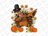 Dabbing Turkey Thanksgiving Day PNG, Thanksgiving Gift, Happy Thanksgiving PNG, Turkey Day, Give Thanks PNG Sublimation