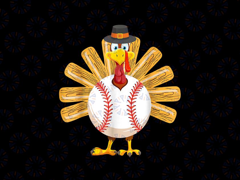 Baseball Turkey Thanksgiving PNG, Thanksgiving Baseball PNG, Turkey Baseball PNG - Thanksgiving Turkey Png- Thanksgiving Png