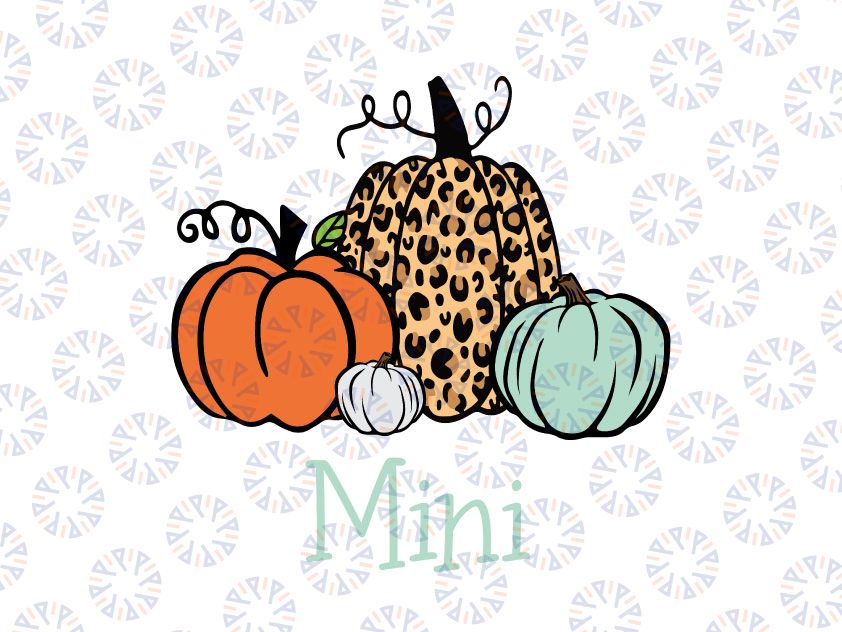 Personalized Thanksgiving PNG, Mini Png, Personalized Pumpkin png, Thanksgiving Fall Png Sublimation Digital Download