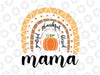 Thankful Grateful Mama Rainbow SVG, Fall Autumn Design, Thanksgiving svg dxf eps png Digital Download