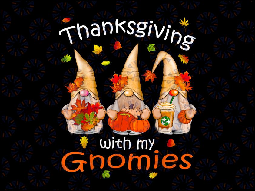 Thanksgiving Gnomes Png, Autumn Gnomes Png, Halloween Png, Hello Fall Png, Thanksgiving png for Sublimation Digital Download