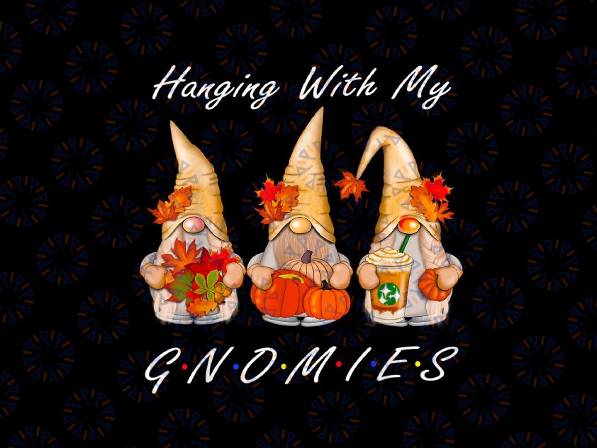 Thanksgiving Gnomes Png, Autumn Gnomes Png, Halloween Png, Hello Fall Png, Thanksgiving png for Sublimation Digital Download