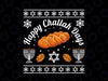 Happy Challah Days Ornament Png, Hanukkah Ornament, Hanukkah 2021 Ornament, Thanksgiving png Sublimation Digital Download