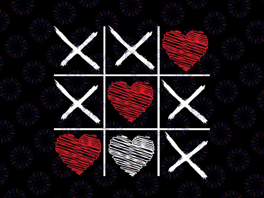 Valentine's Day Tic Tac Toe PNG, Valentine Funny Love Png, Heart Lover Png, Tic Tac Toe Game Png, Love Always Wins, Hugs and Kisses Png