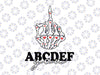 Funny ABCDEF-You Skeleton Hand 2022 Svg, ABCDEFU Svg, Skeleton Peace Sign with Hearts Svg, Skeleton Hand Middle Finger, Valentines Day Svg png