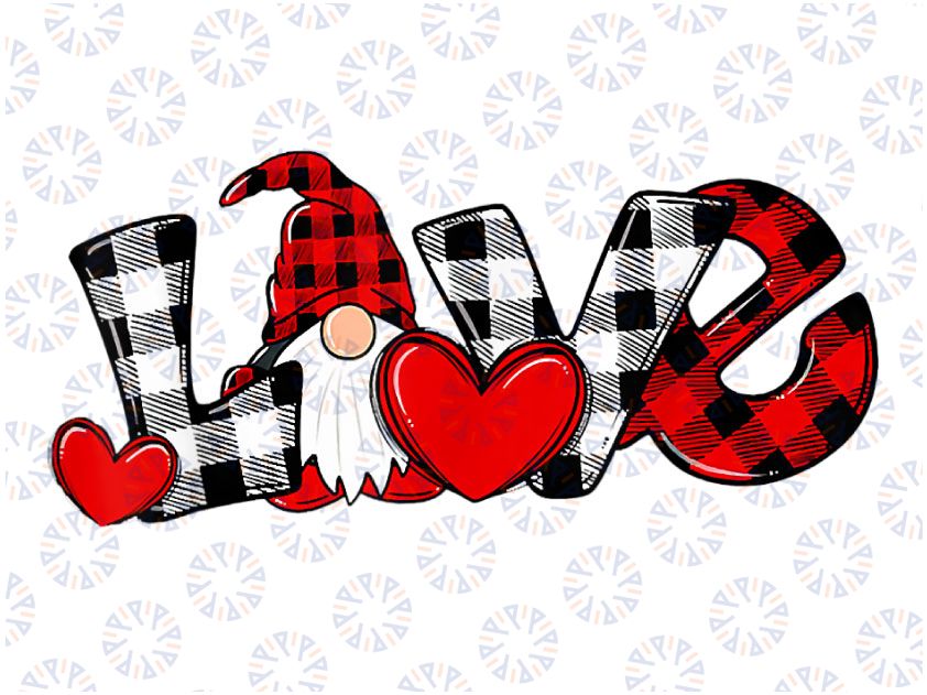 Love Gnome Valentines Day, Love Valentine Gnomes Heart PNG, LOVE Gnome png, Gnome With Heart, Gnome Happy Valentines Day png, Valentine Gnome Design