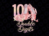 10th Double Digits Png, Birthday Ballet Dancer Png, Ballerina Png, 10th Birthday Shirt Png, 10th Birthday, Tenth Birthday, Sublimation Png