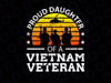 Proud Granddaughter of a Vietnam Veteran PNG, Family Grandfather Granddaughters Png, Memorial Day, Veterans Day PNG