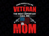 Some People Call Me Veteran Most Important Call Me Mom PNG File for Sublimation Military PNG America flag Marine png