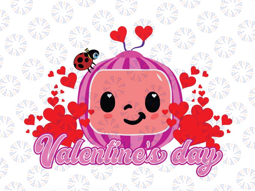 Valentine's Day Melons Svg Png, Love Cocomelon Svg, Boy Valentine's Day Svg, Cocomelon Boy Svg, Happy Valentine's Day, Love Cocomelon Svg