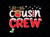 Cousin Crew Christmas 2021 PNG, Cousin Crew Png, Merry Christmas Png, Deer Lover Gift, Christmas Deer Png Sublimation Digital Download