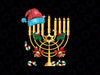 Merry Christmukkah - Christmas Hanukkah PNG - Christmukkah Png- Santa Hat Png- Menorah Png- Christian Jewish Holiday Png