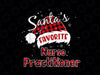 Funny Santa's Favorite Nurse Practitioner Christmas Pajama PNG, Christmas png, Nurse Practitioner png