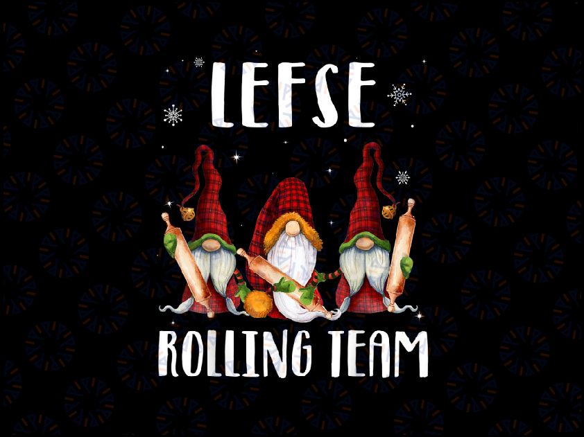 Lefse Rolling Christmas Gnomes PNG, Christmas PNG, Funny Christmas Png, Christmas Shirts, Christmas Gift, Gnome Png Sublimation Design