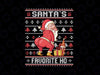 Santa's Favorite Ho - Twerking Santa Offensive Ugly png, Christmas Png, Funny Christmas Png, Matching Christmas Png Sublimation Design