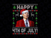 Santa Presiden  Happy 4th of July Ugly Christmas png, Funny Christmas png, Christmas Gift, 4th Of July Merry Christmas Png Sublimation Design